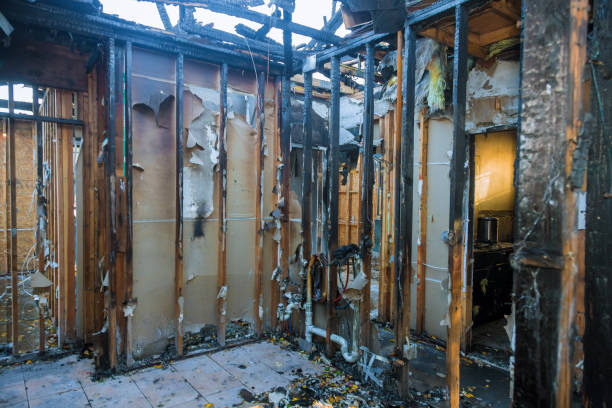 Professional Fire Damage Removal technician working in Buffalo, MN